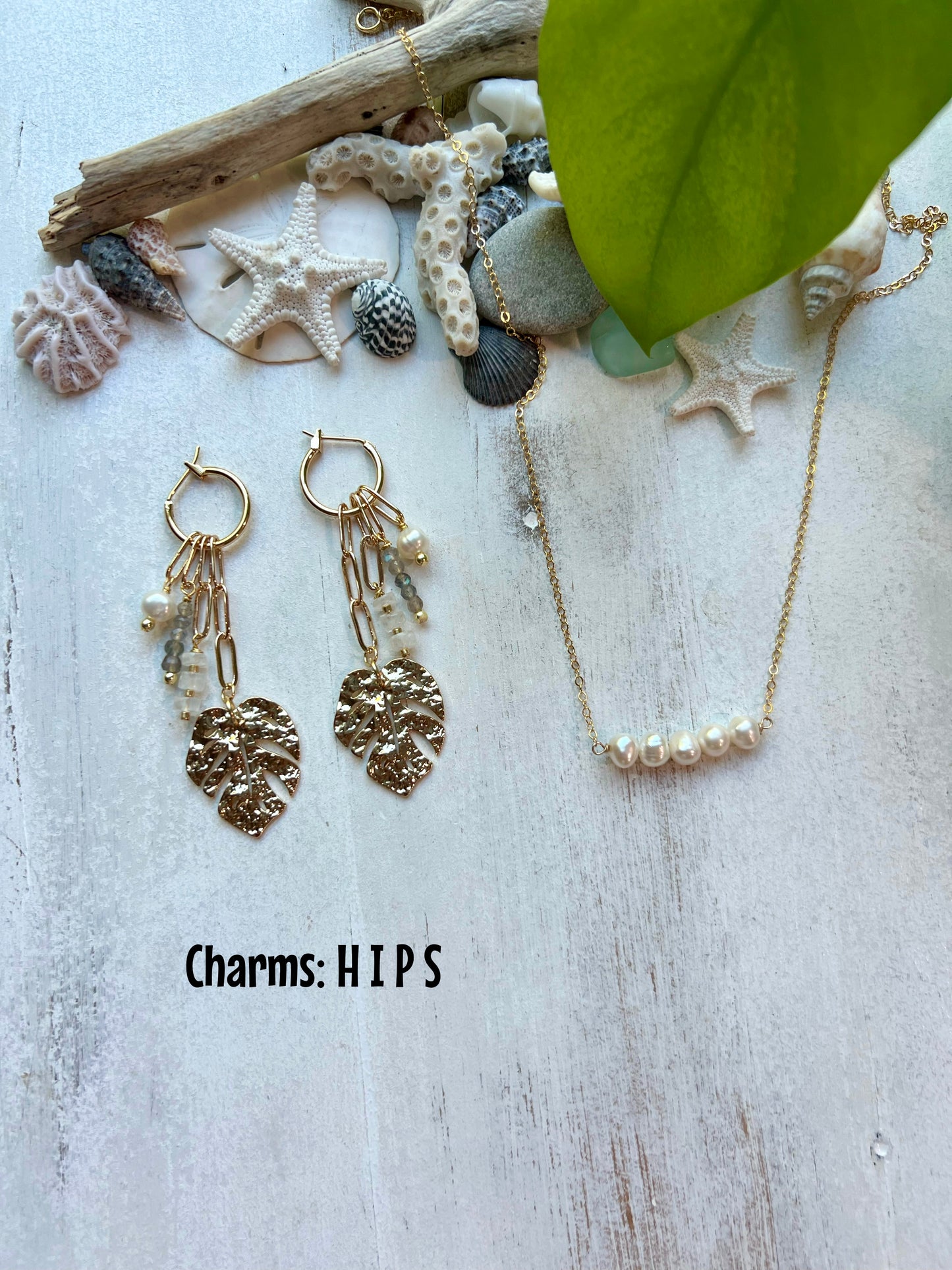 Gold Charm Hoop Earrings || Build Your Own Charm Earrings
