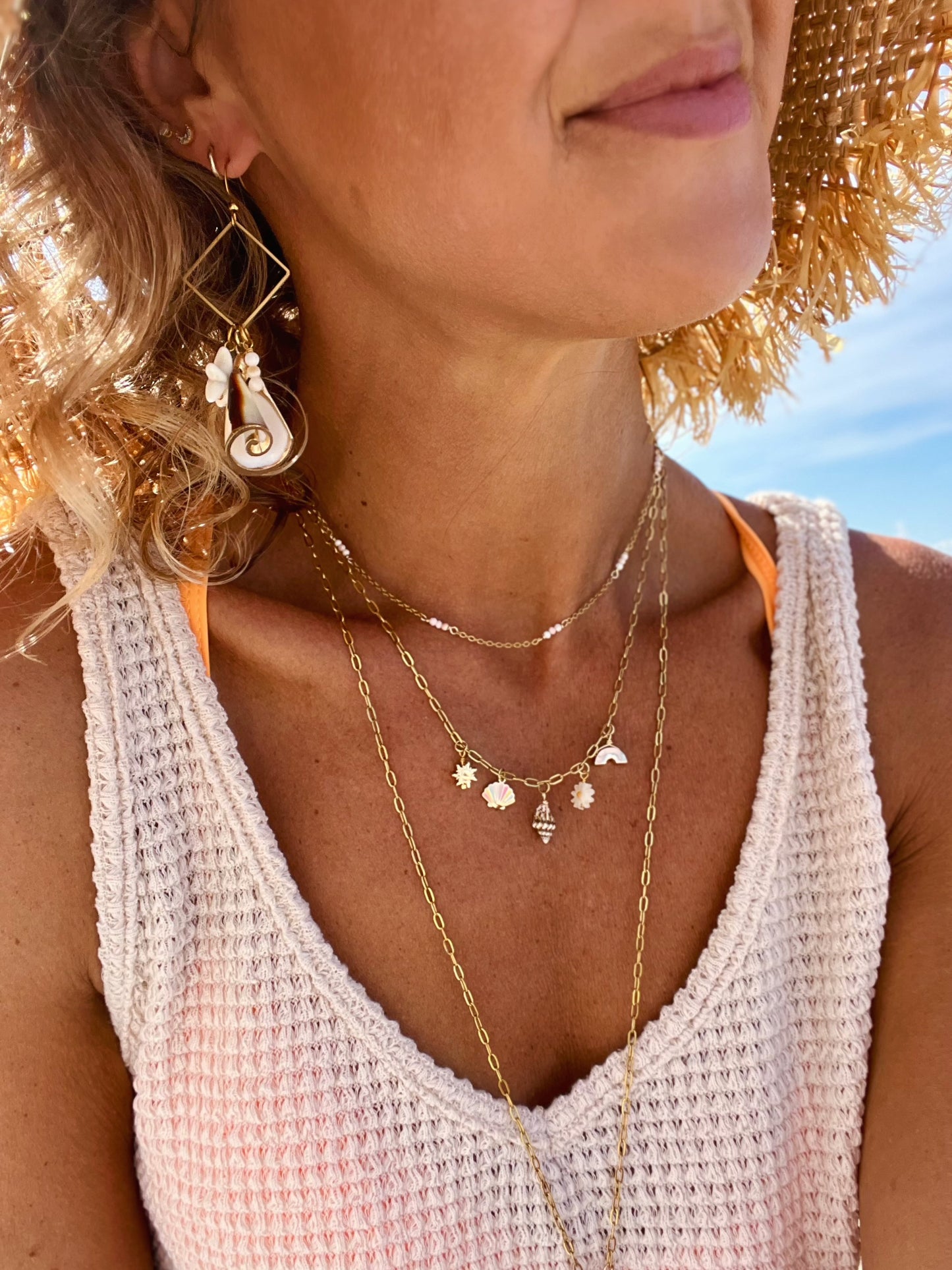 Endless Summer Charm Necklace
