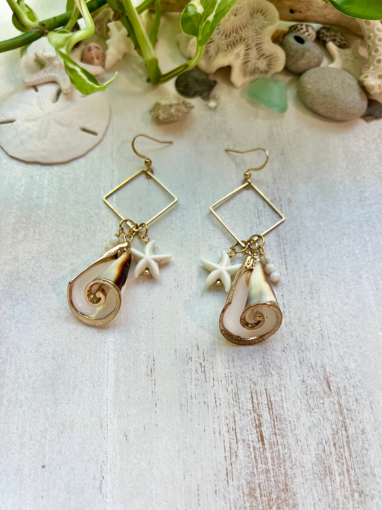 Cone Shell Earrings