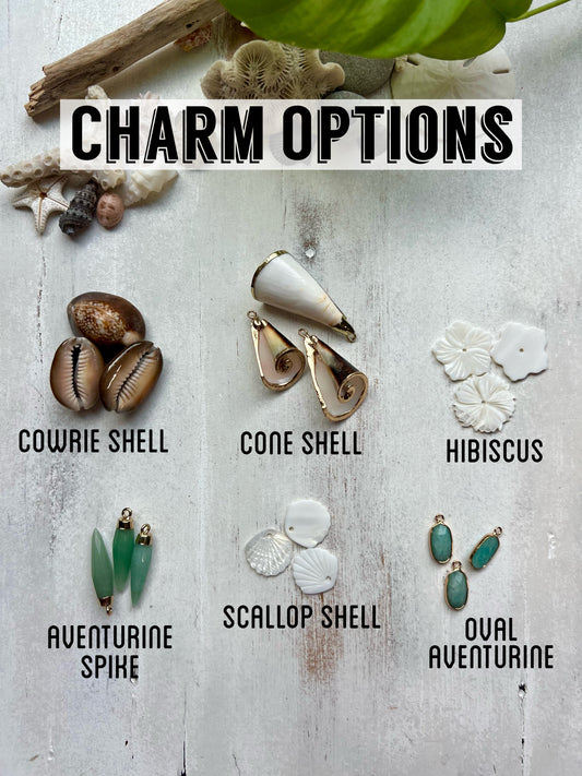 Sea Charms Toggle Clasp Necklace || Build Your Own Charm Necklace