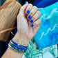 Royal Blue Jade Diffuser Bracelet