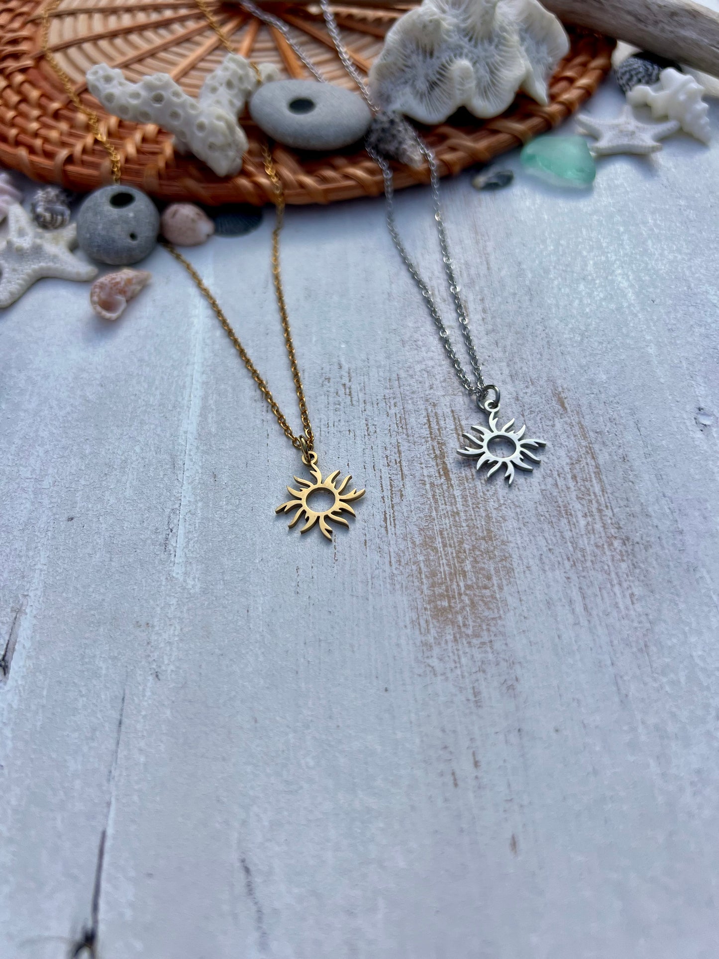 Sunburst necklace