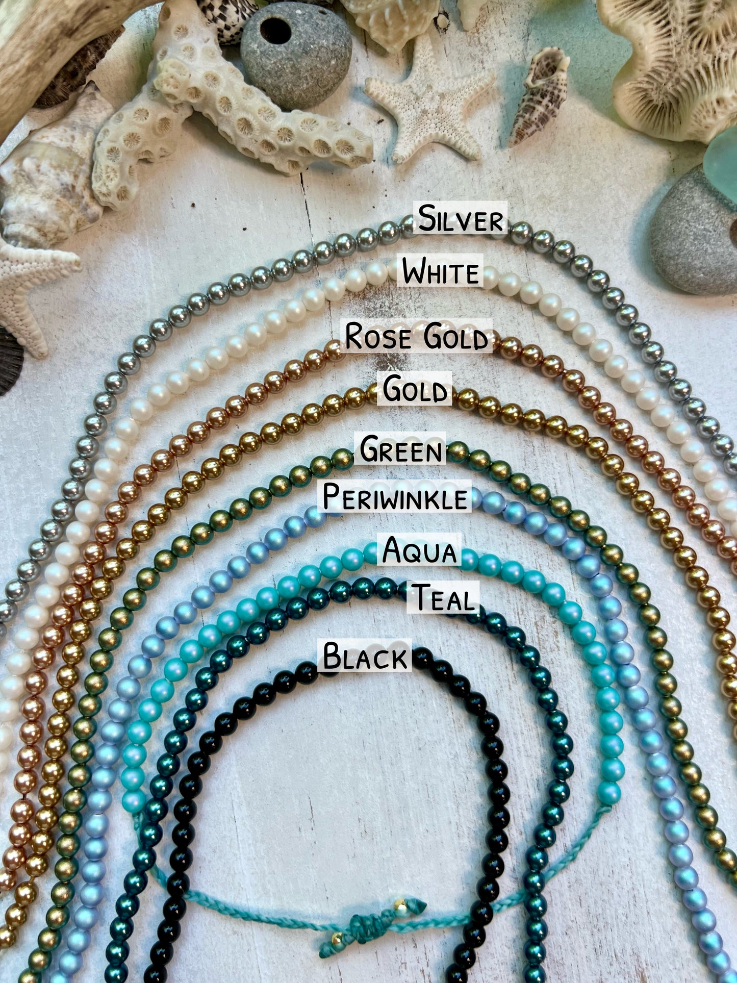 Heart Chain & Pearl choker