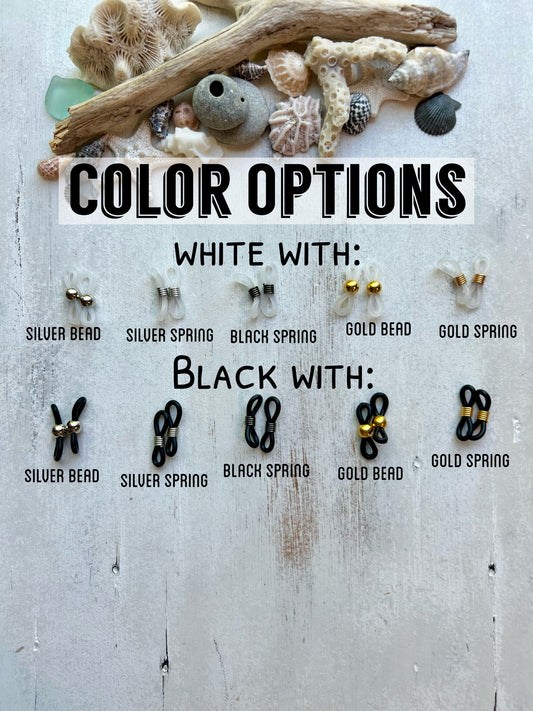 Sunglass / Earbud holders || ADD ON ITEM