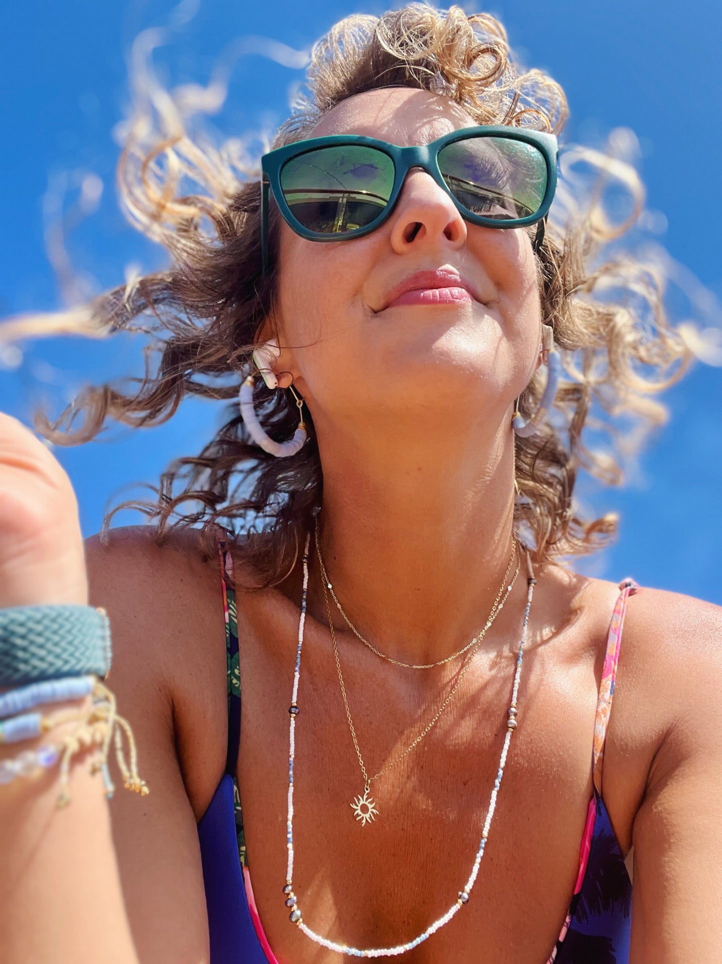 Sunburst necklace