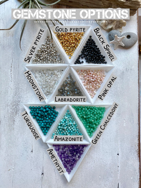 Shark tooth hoop earrings