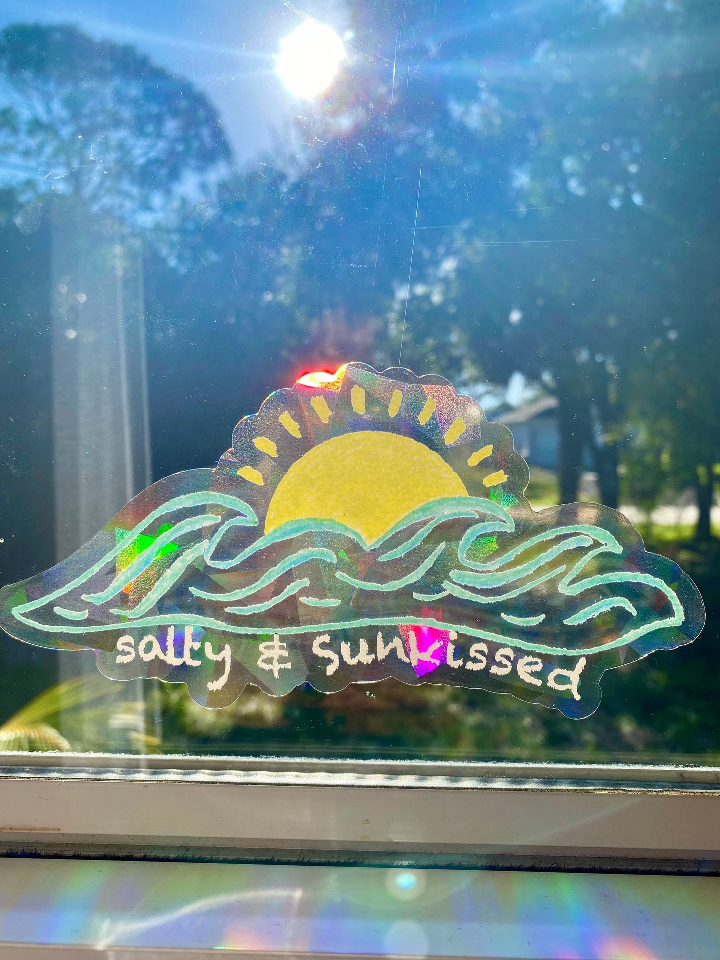 Ocean Sunrise sun catcher