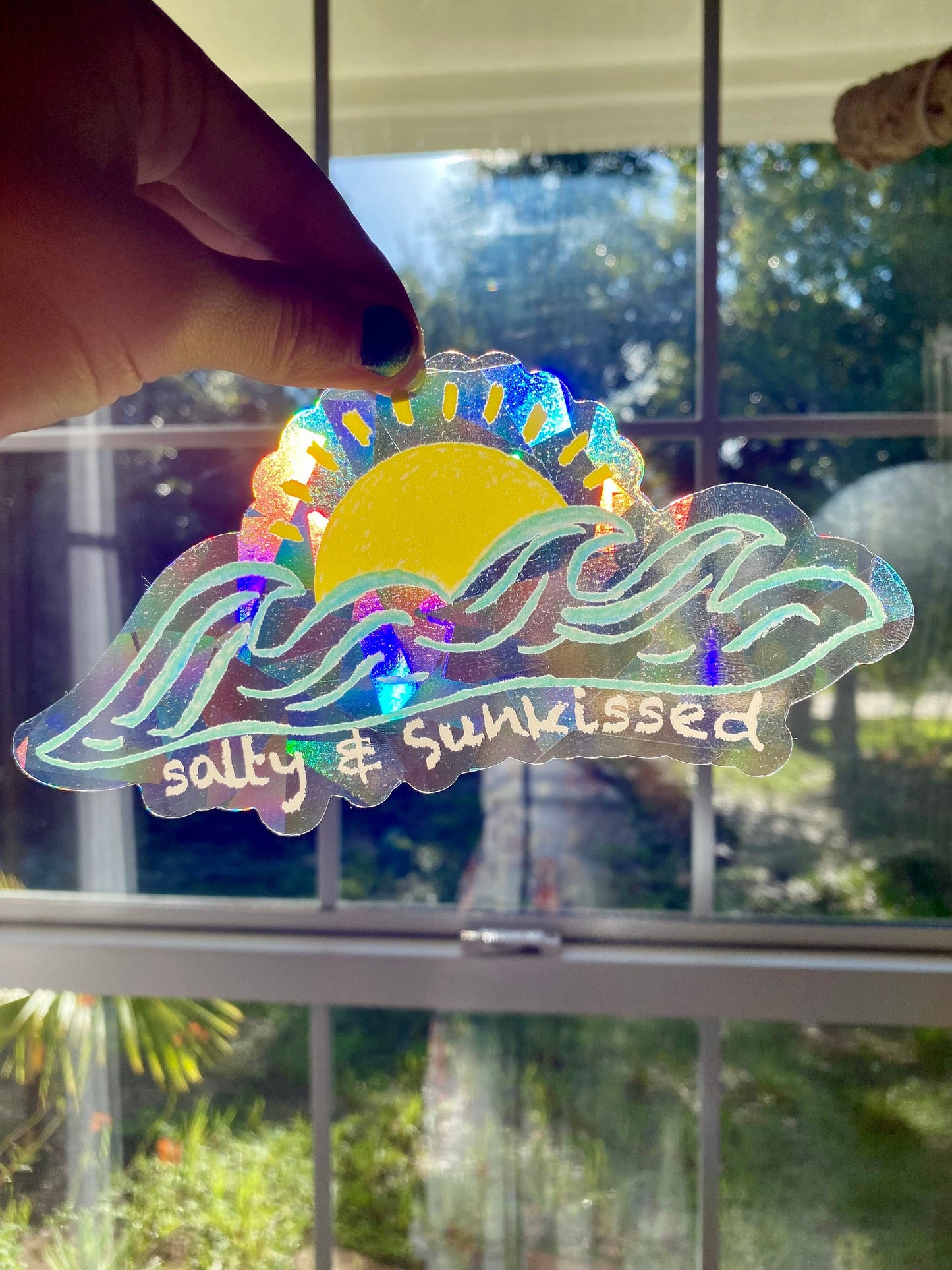 Ocean Sunrise sun catcher