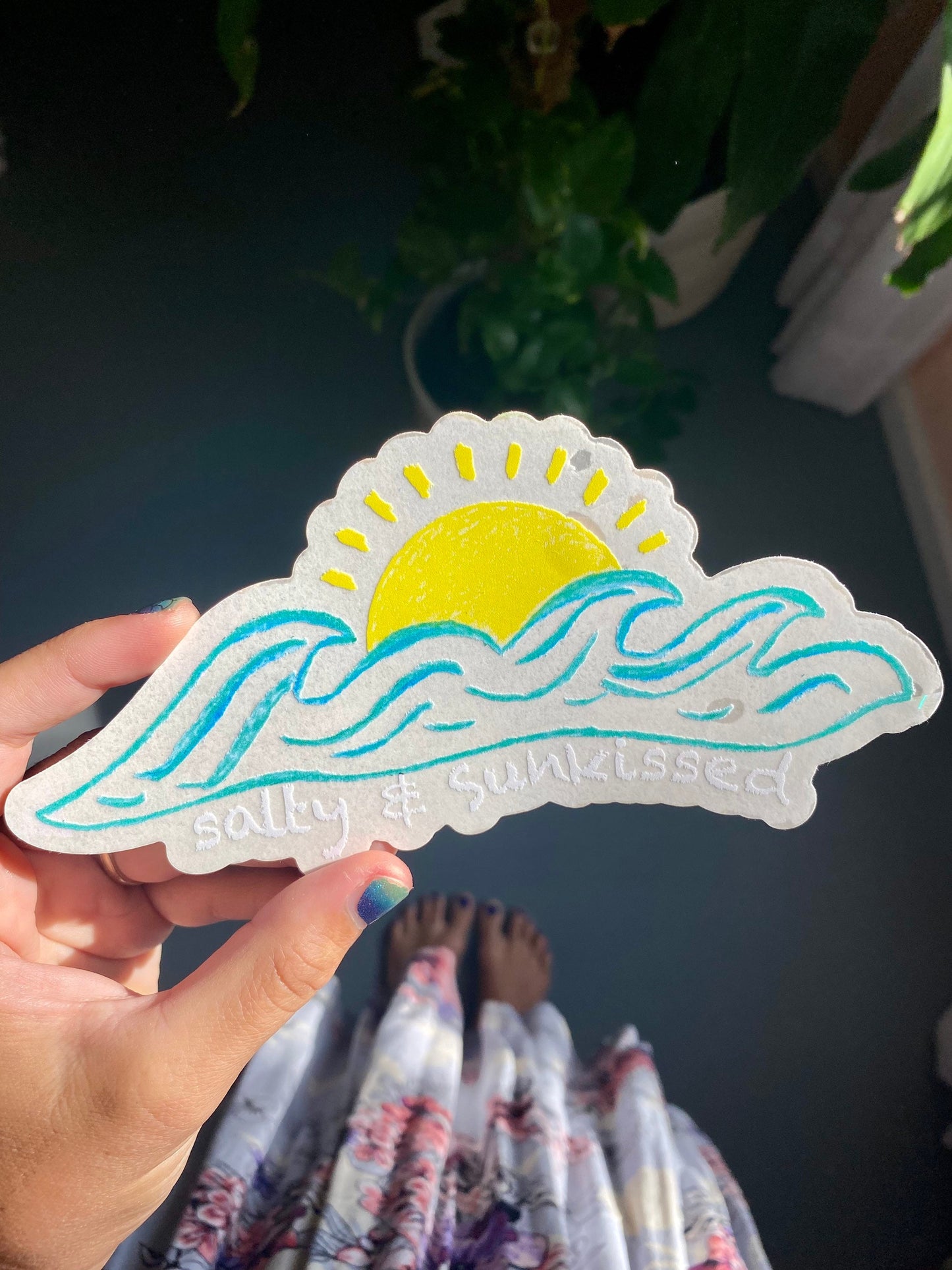 Ocean Sunrise sun catcher