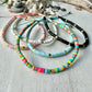 Colorful Mix Heishi Anklet