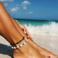 Cowrie Shell Beach Anklet