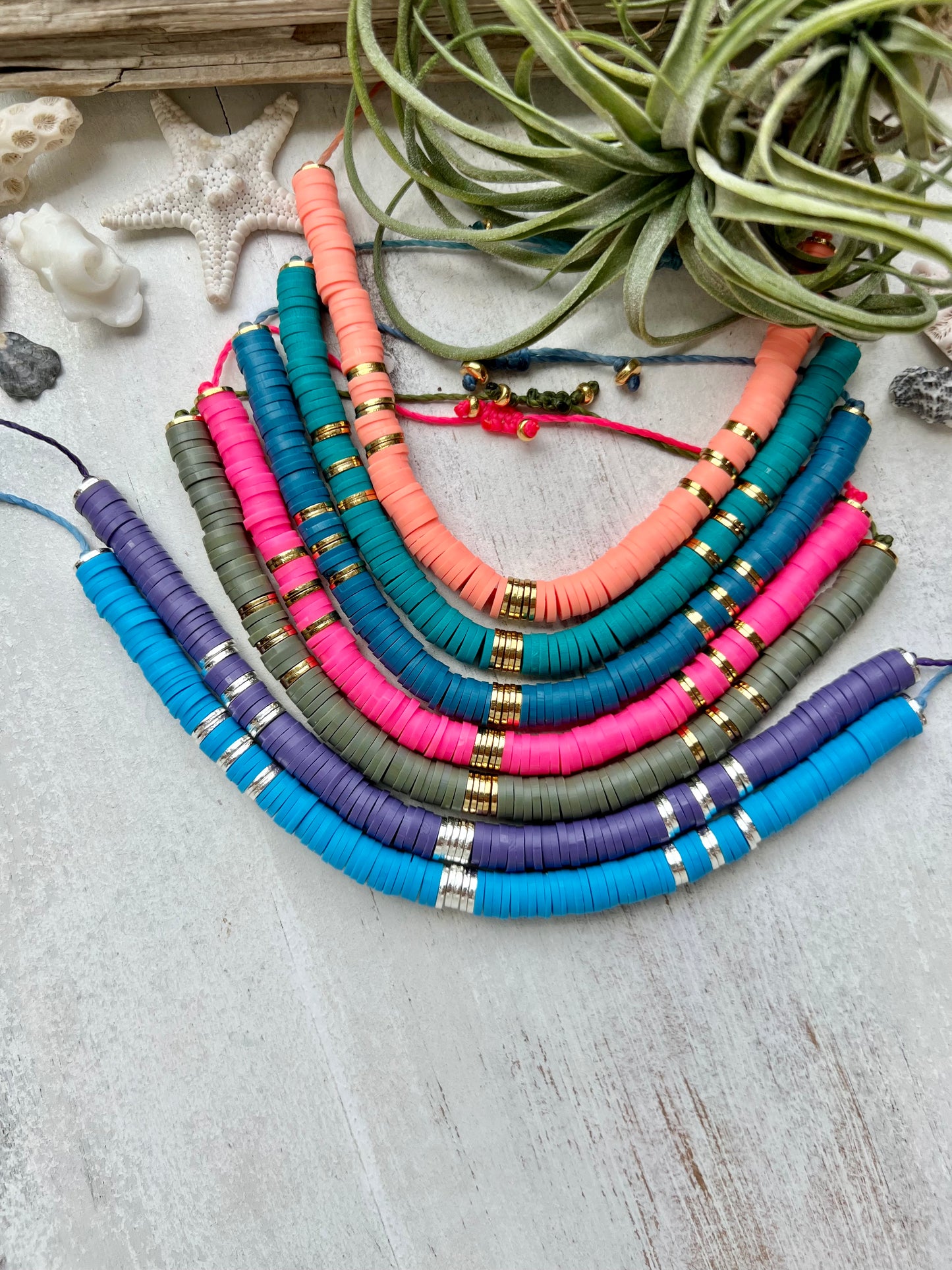 6mm Heishi Bracelet