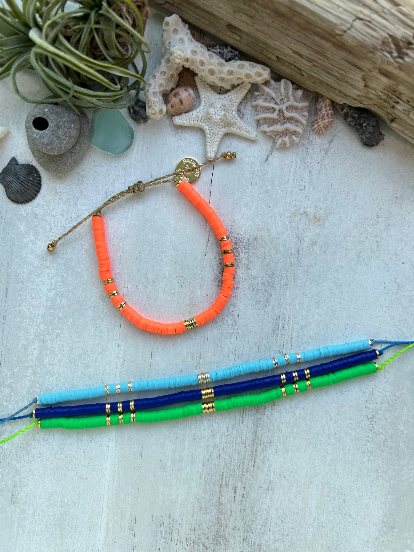 4mm Heishi Bracelet