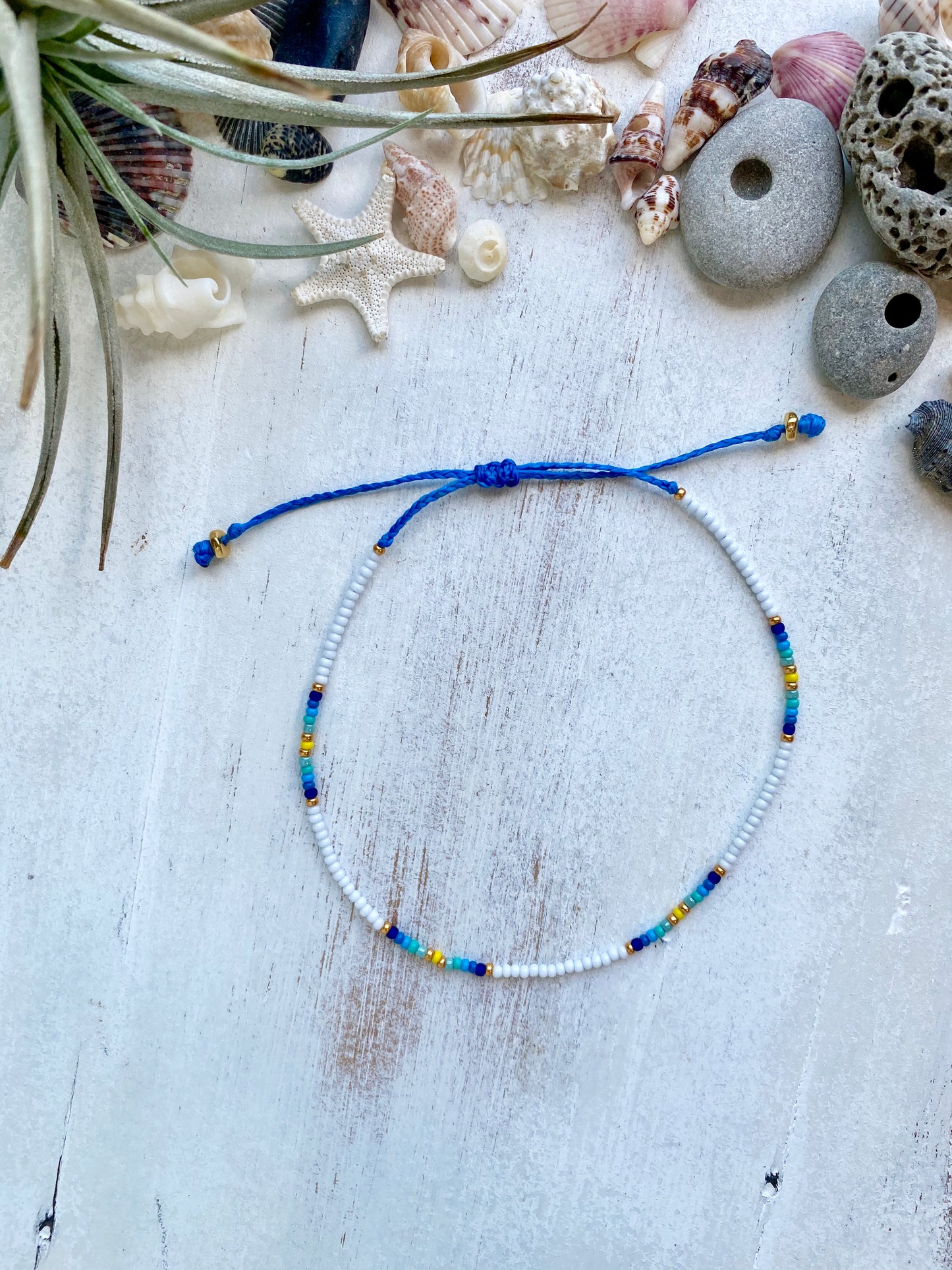 Seed bead Anklet