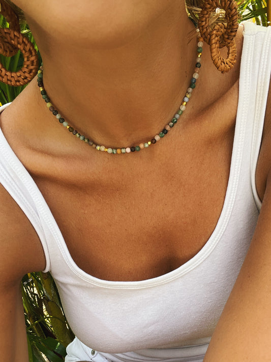 Gemstone Mix choker