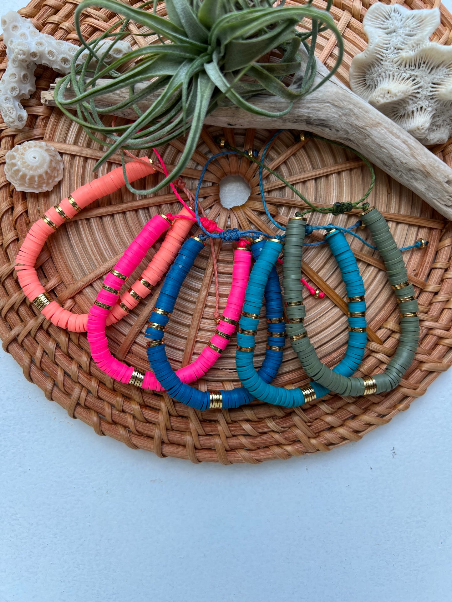 6mm Heishi Bracelet