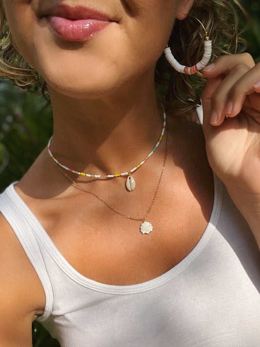 Mother of Pearl Shell necklace