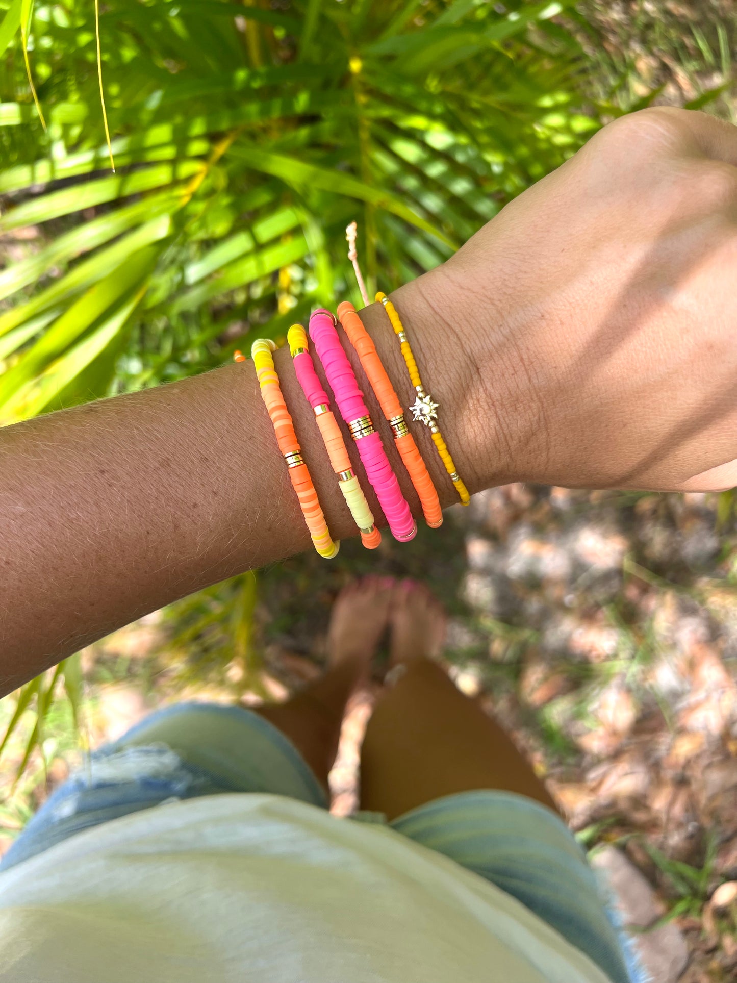 4mm Heishi Bracelet