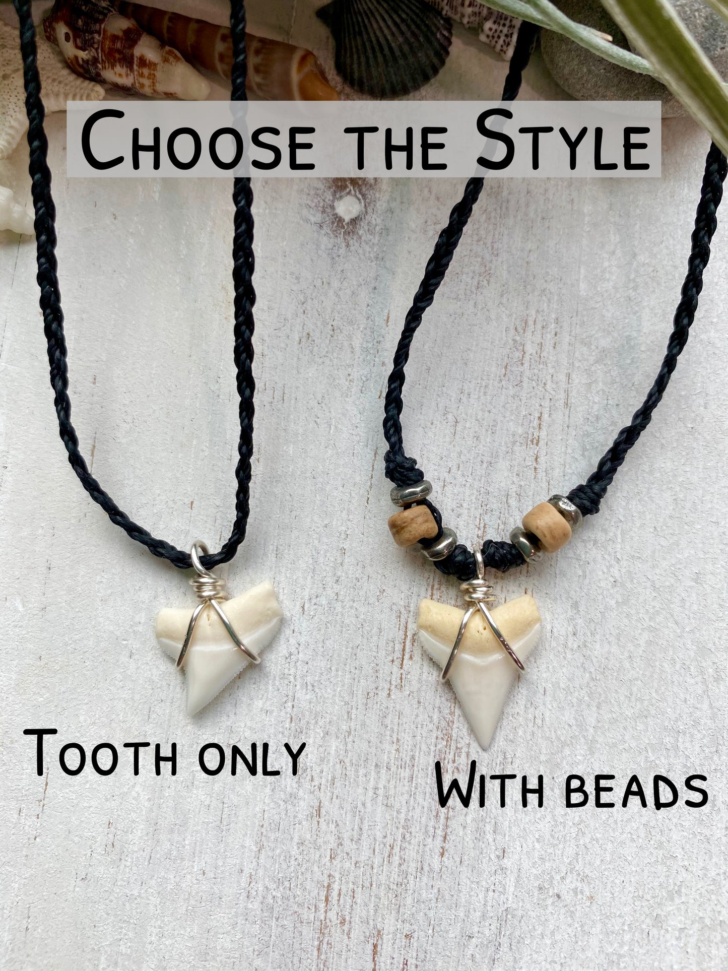 Boys Shark Tooth Necklace