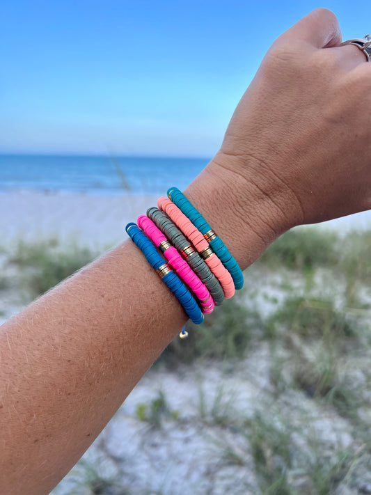 6mm Heishi Bracelet