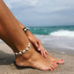 Cowrie Shell Beach Anklet
