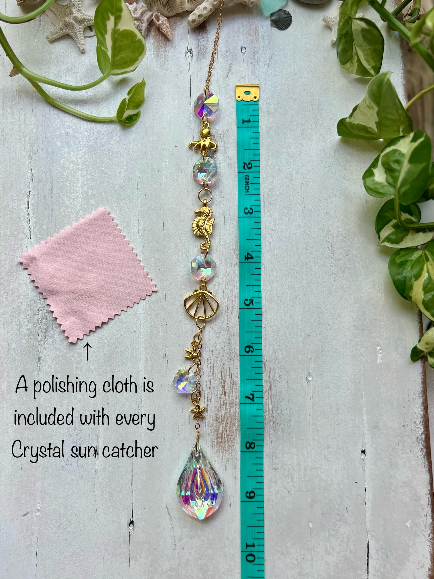 Crystal Prism Sun Catcher // Sea Creatures