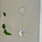 Crystal Prism Sun Catcher // Baroque Hoop