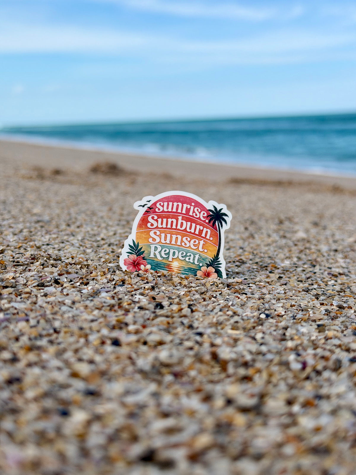 Better When I’m Tan || Sunrise Sunburn Sunset Repeat || Waterproof Stickers