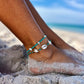 Cowrie Shell & Starfish Beach Anklet