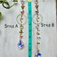 Crystal Prism Sun Catcher // Sea Creatures & Circles