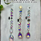 Crystal Prism Sun Catcher // Crescent Moon & Sun