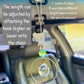 Crystal Prism Sun Catcher // Boho Hoop Car Charm