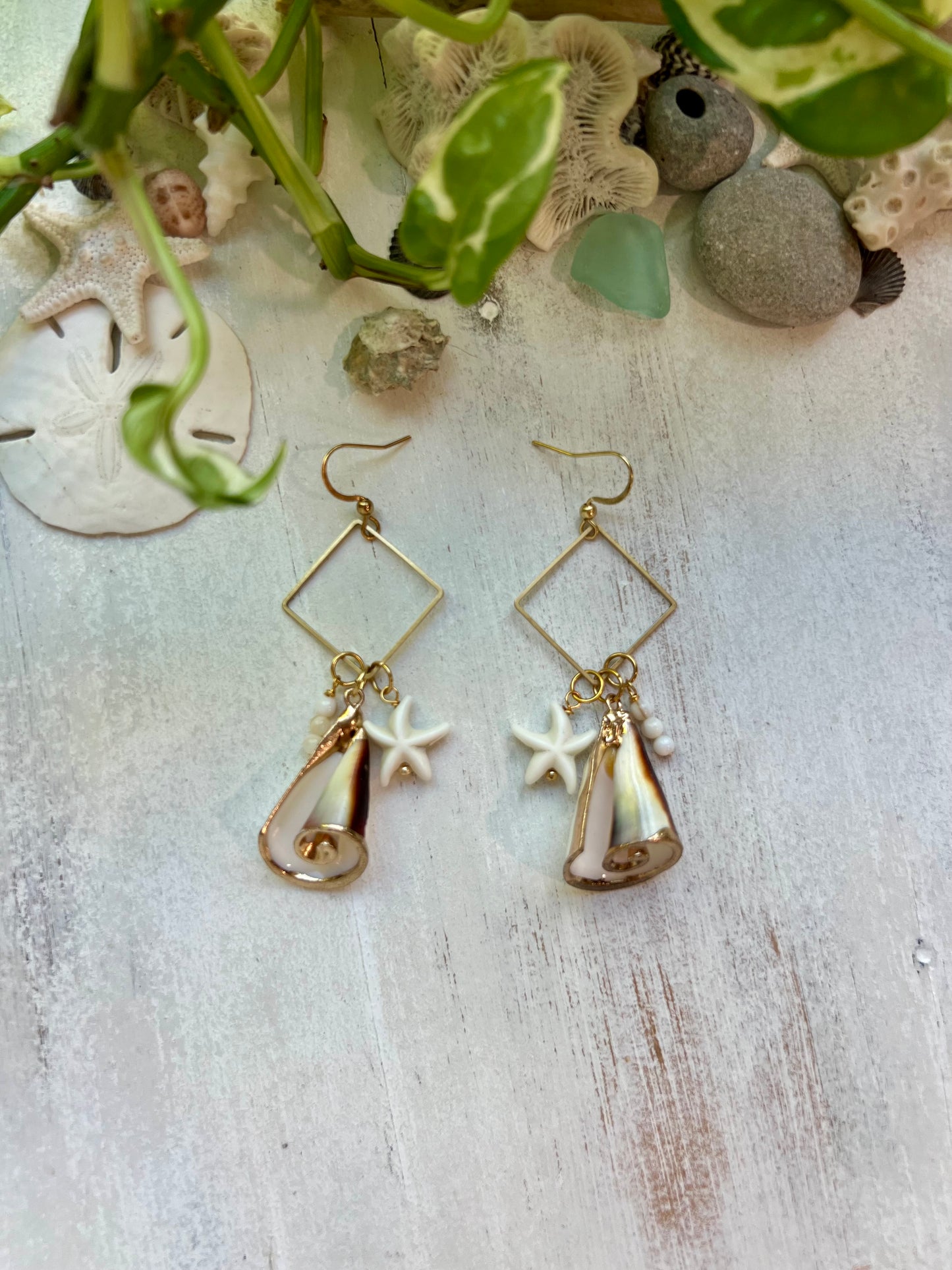 Cone Shell Earrings