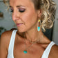 Ocean & Sun Seed Bead Earrings