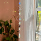 Crystal Prism Sun Catcher // Silver Turtle & Sun