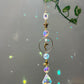 Crystal Prism Sun Catcher // Sea Creatures & Circles