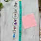 Crystal Prism Sun Catcher // Silver Turtle & Sun