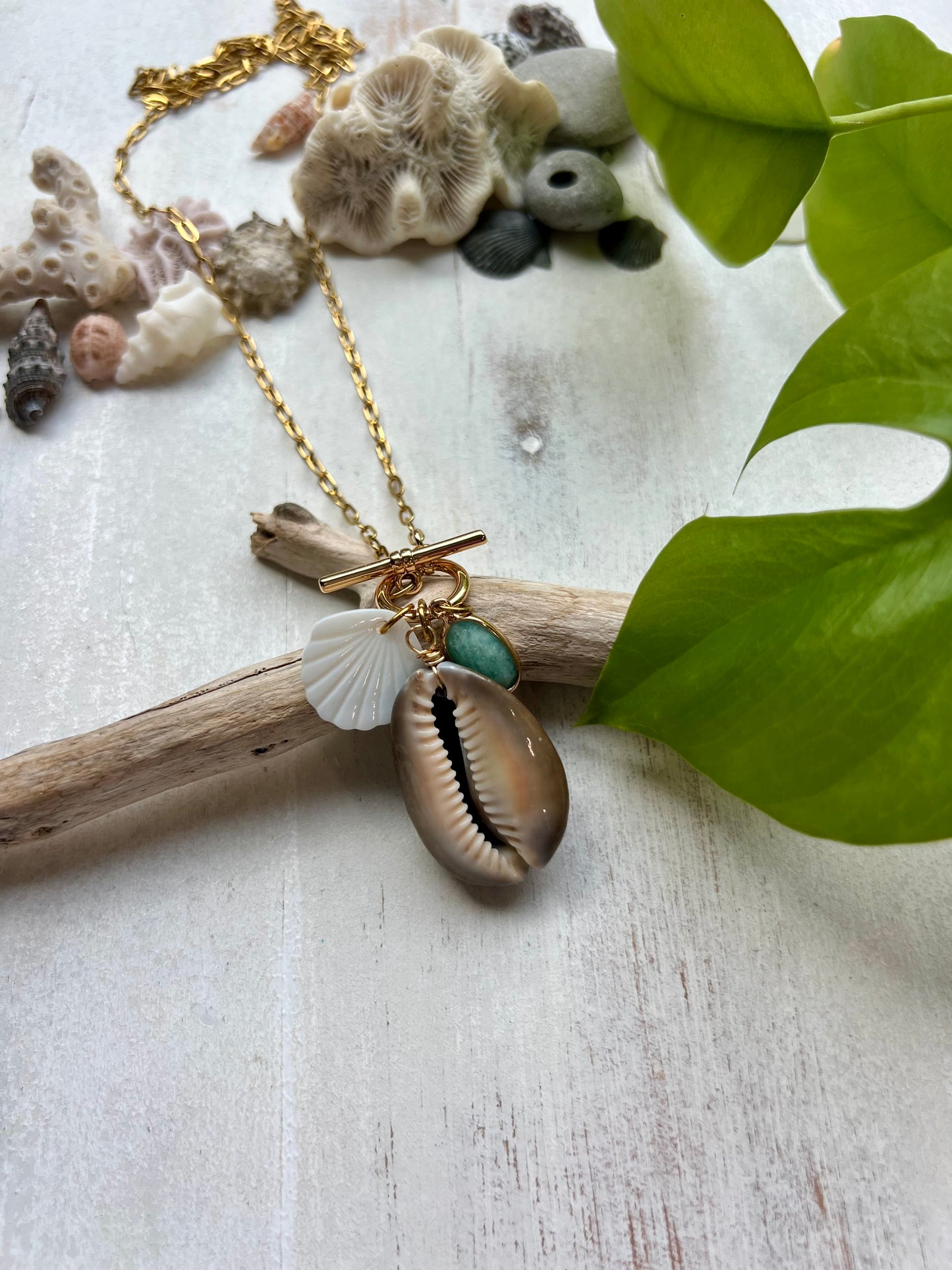 Sea Charms Toggle Clasp Necklace || Build Your Own Charm Necklace