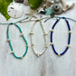 Mother Of Pearl & Gemstone Beach Anklet