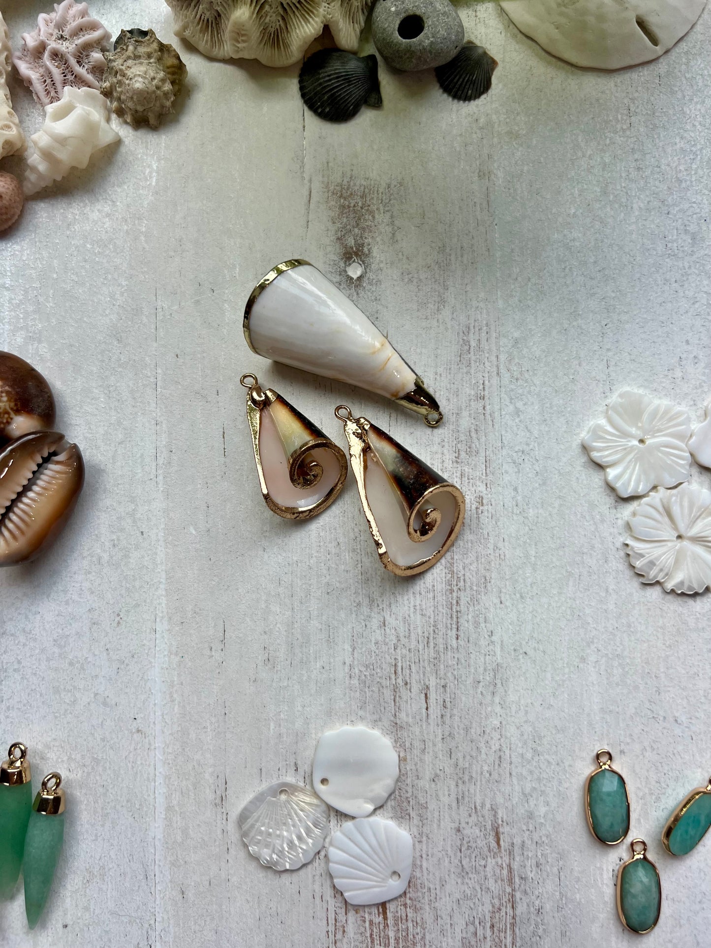 Sea Charms Toggle Clasp Necklace || Build Your Own Charm Necklace