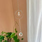 Crystal Prism Sun Catcher // Double Hoop