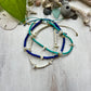 Mother Of Pearl & Gemstone Beach Anklet