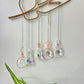 Crystal Prism Sun Catcher // Boho Hoop Car Charm