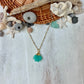 Sea shell Gemstone Necklace
