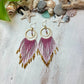 Lavender Ombré Seed Bead Earrings | Limited Edition