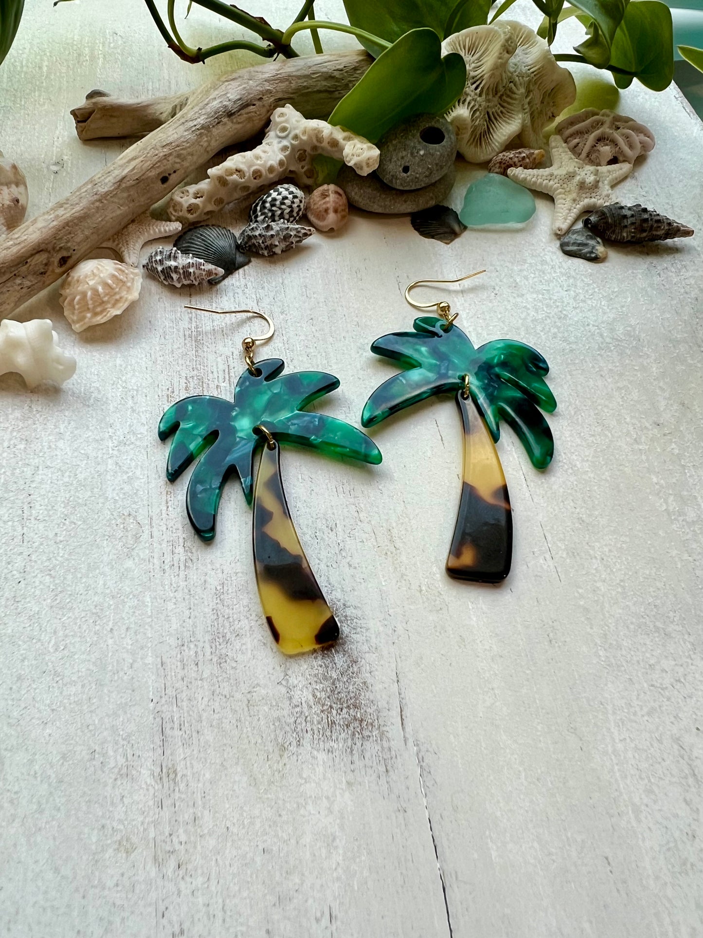 Palm Tree Earrings