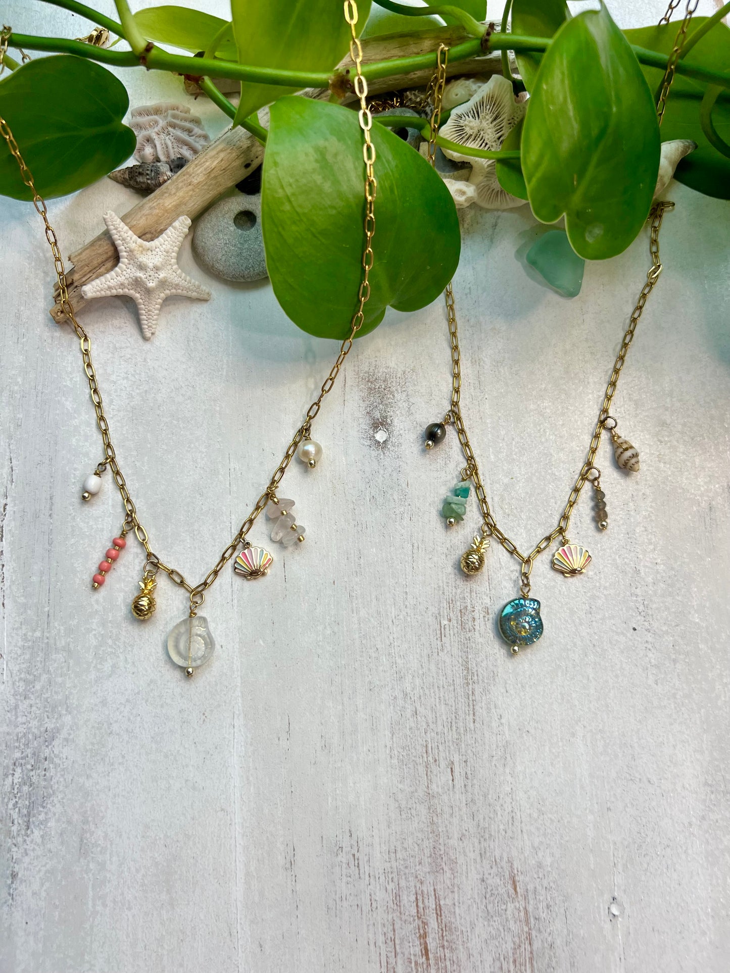 Treasures from the Sea Necklace || Build Your Own Charm Necklace