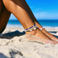 Cowrie Shell & Starfish Beach Anklet