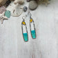 Ocean & Sun Seed Bead Earrings