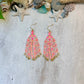 Neon Geometric Seed Bead Earrings | Limited Edition